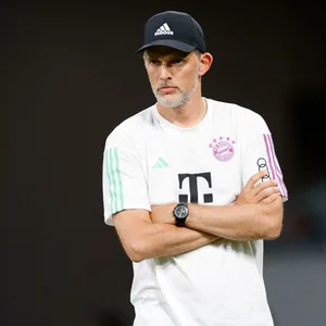 Thomas Tuchel an der Seitenlinie im Testspiel gegen Manchester City