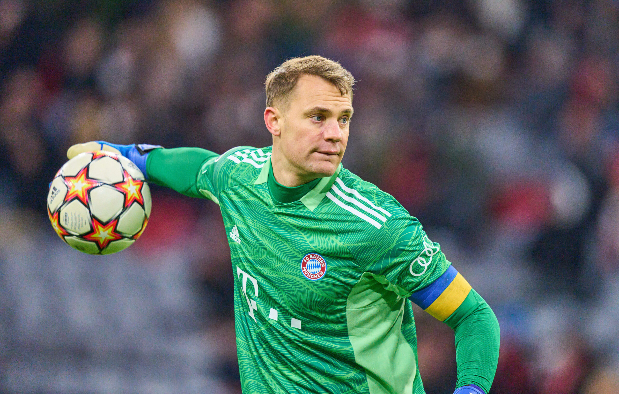 Manuel Neuer beim Champions-League-Spiel gegen Red Bull Salzburg