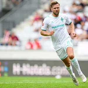 Werder Bremens Stürmer Niclas Füllkrug