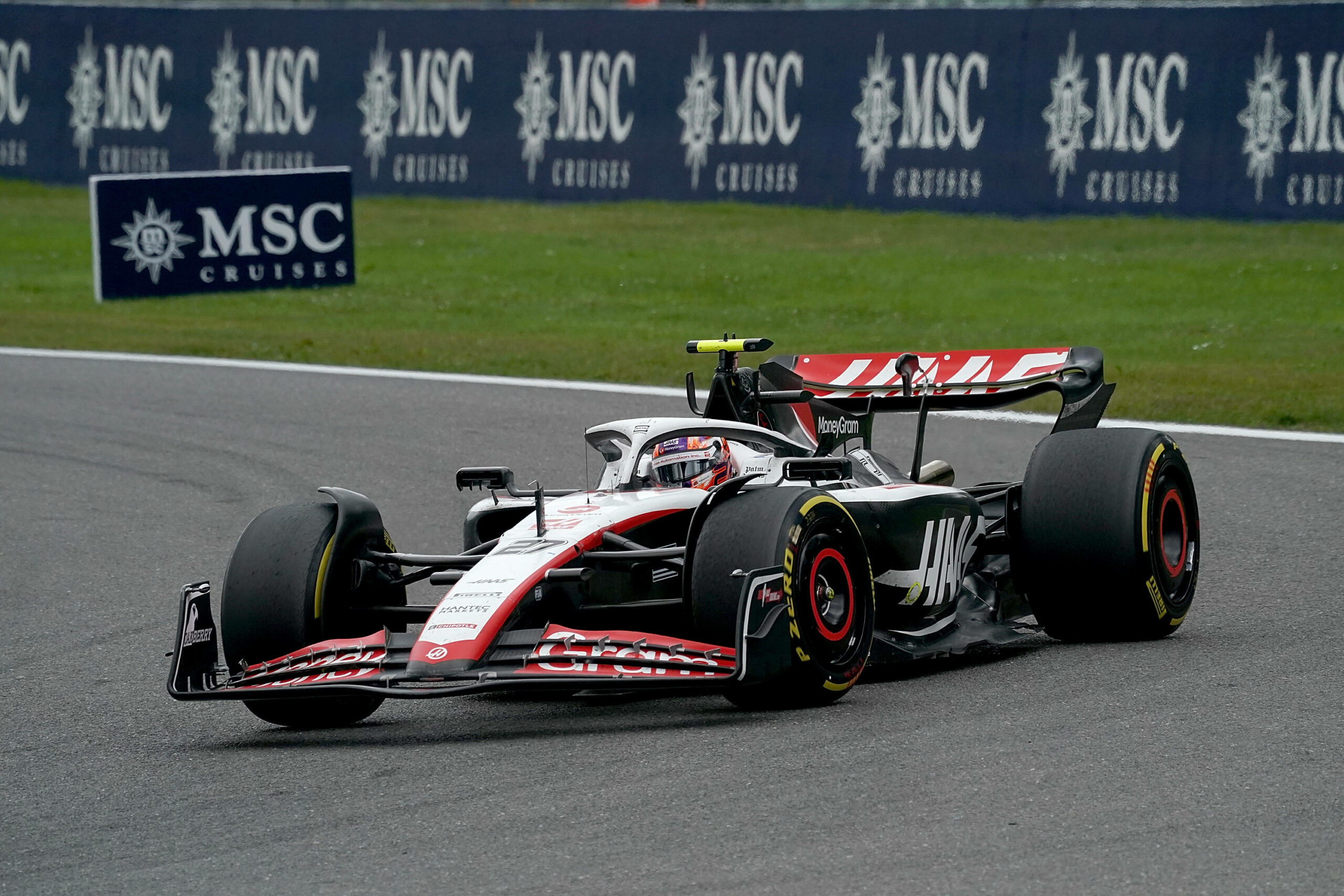 Der deustche Formel-1-Pilot Nico Hülkenberg bei Rennen in Belgien