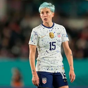 Megan Rapinoe beim WM-Spiel gegen Portugal