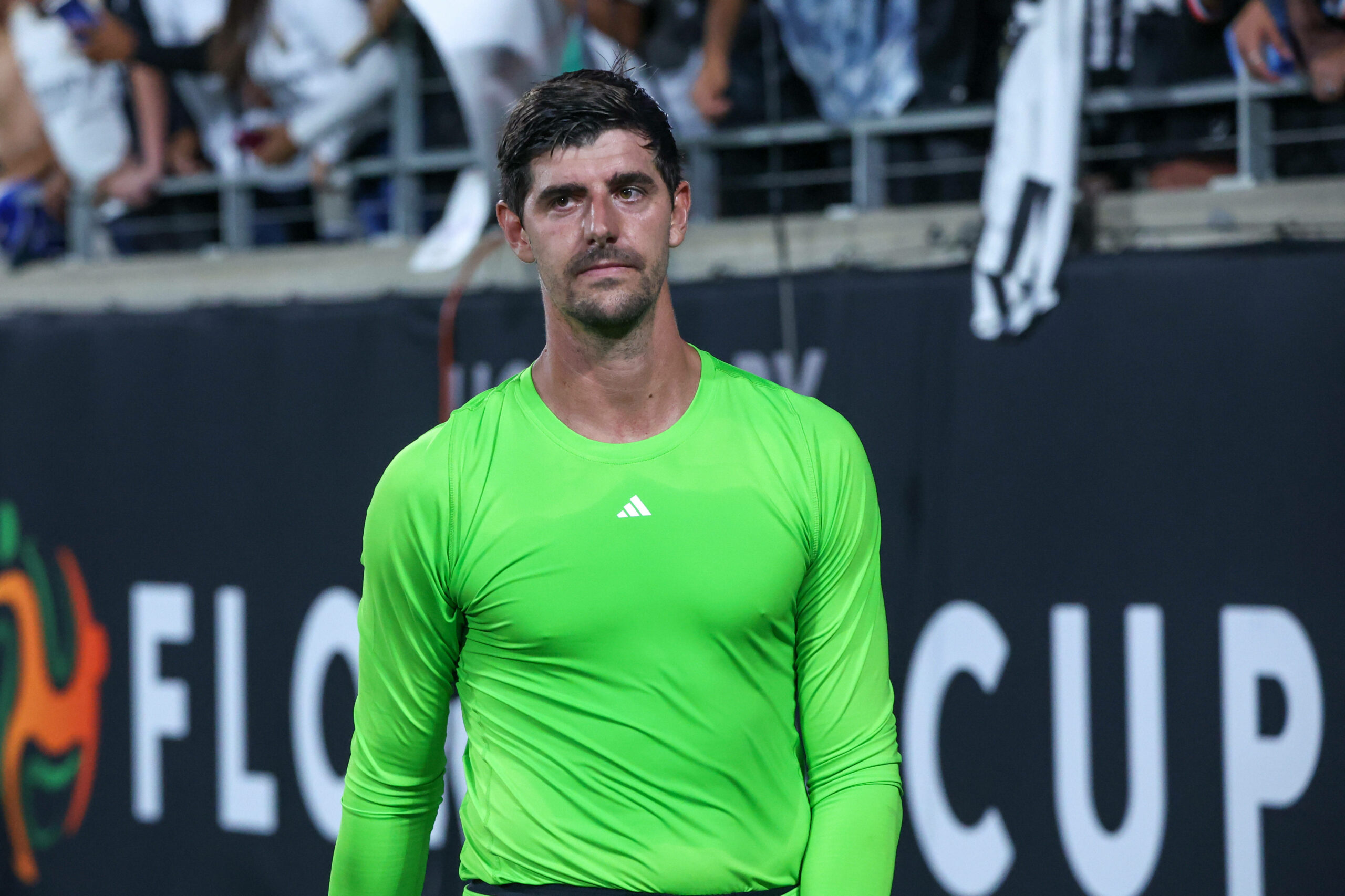 Real-Torhüter Thibaut Courtois erlitt im Training einen Kreuzbandriss und fällt lange aus.