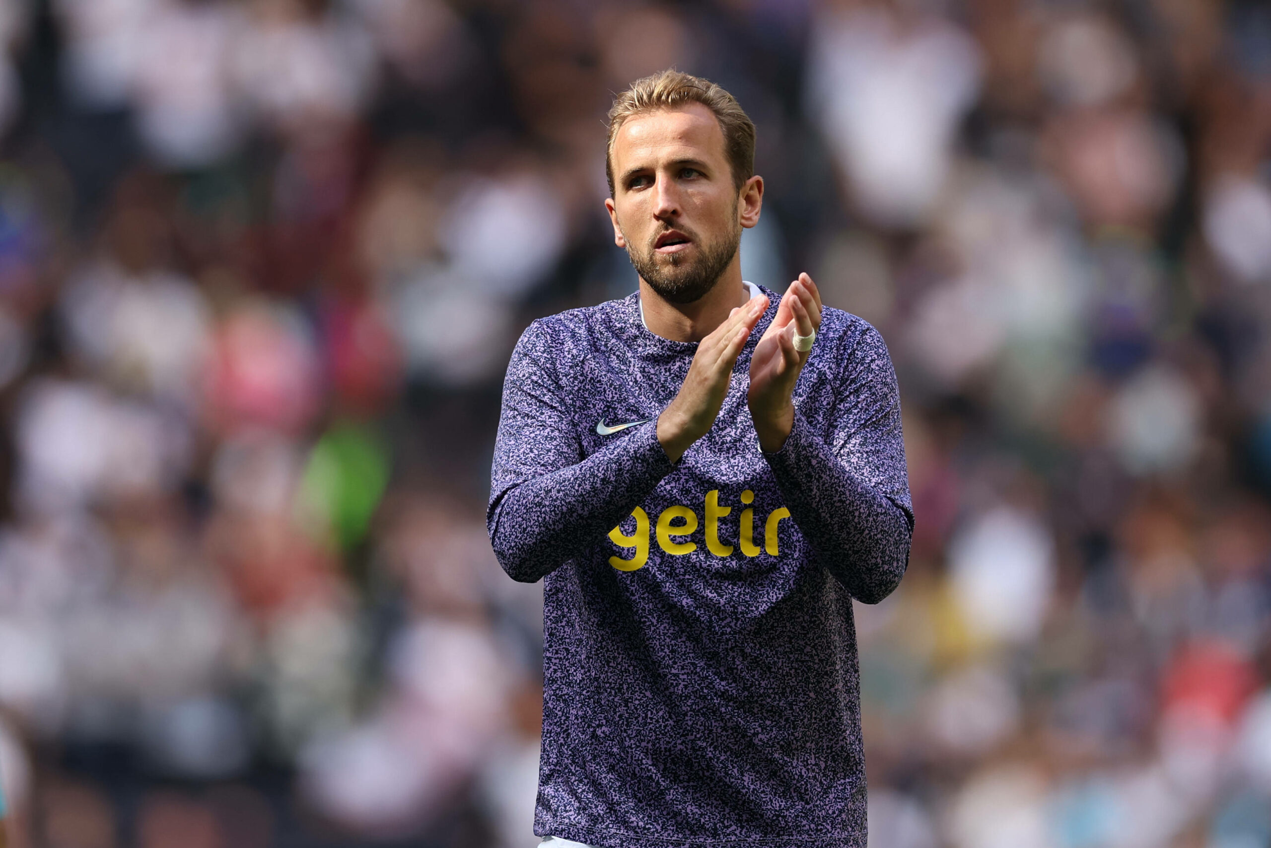 Tottenham Stürmer Harry Kane vor dem Testspiel gegen Schachtar Donezk