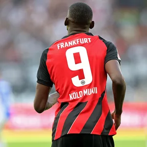 Kolo Muani beim Bundesligaspiel gegen den SV Darmstadt
