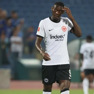 Randal Kolo Muani im Play-off-Hinspiel in der Europa Conference League