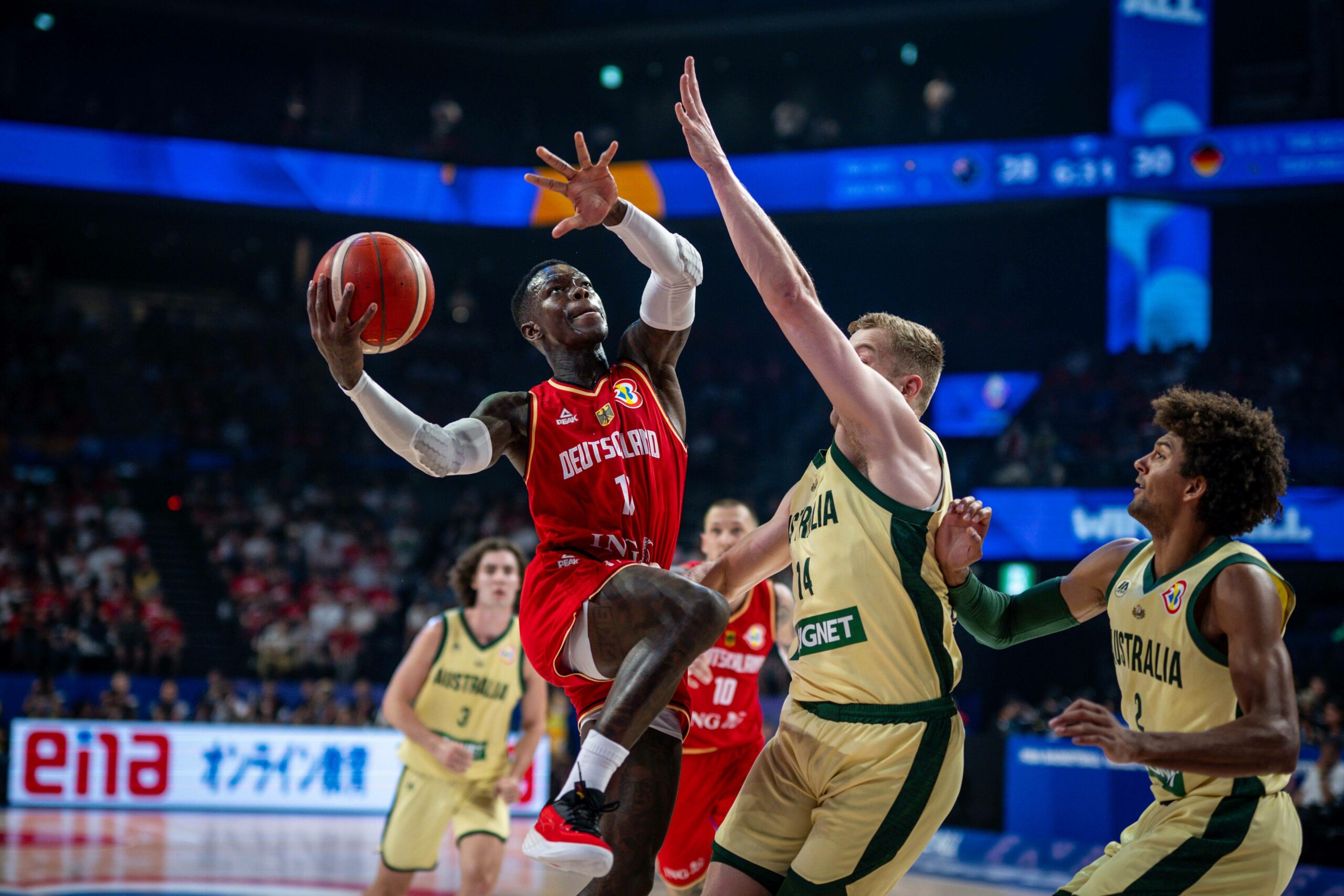 Dennis Schröder für Deutschland bei der Basketball-WM