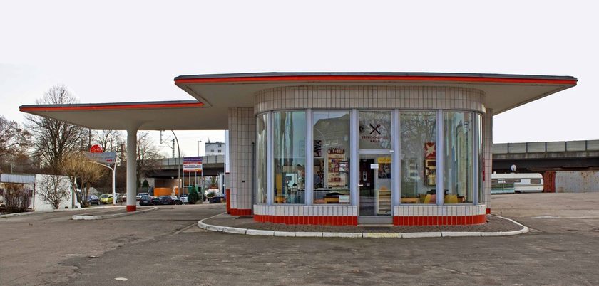 Oldtimer Tankstelle