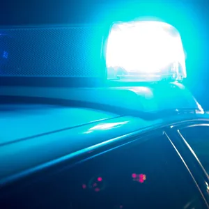 Ein Polizeiauto als Symbolfoto