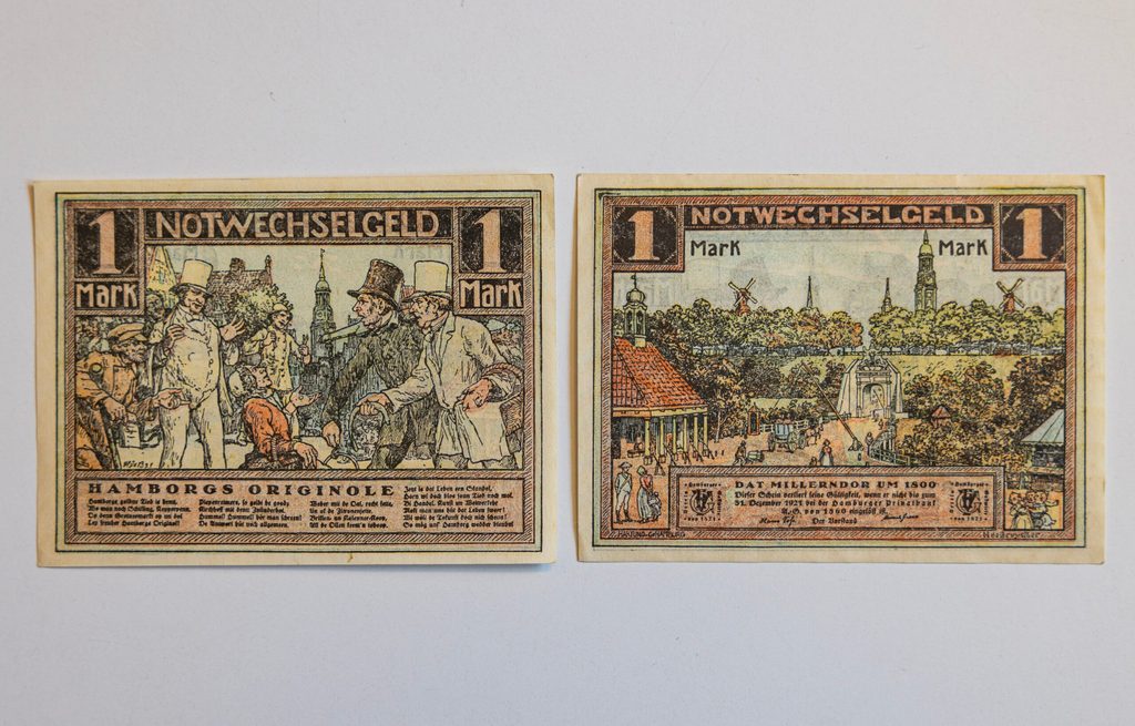Das Notgeld war während der Inflation ein wichtiges Zahlungsmittel.