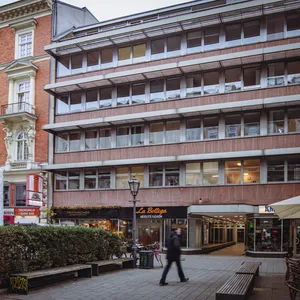 Das jetzige Haus Colonnaden 72 wird bald abgerissen.
