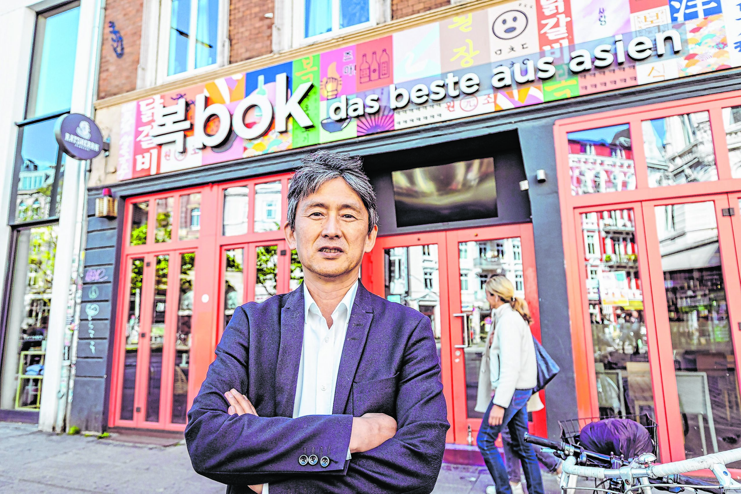 Shin-Won Kang (59), Inhaber von sieben Restaurants, darunter drei „Bok“-Filialen
