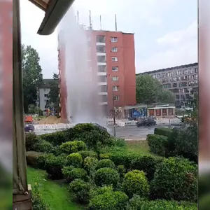 Die Fontäne soll 15 Meter hoch gewesen sein.