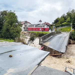 Slowenien Unwetter