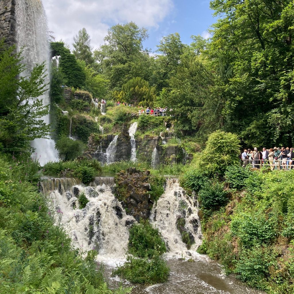 Wasserfall Bergpark
