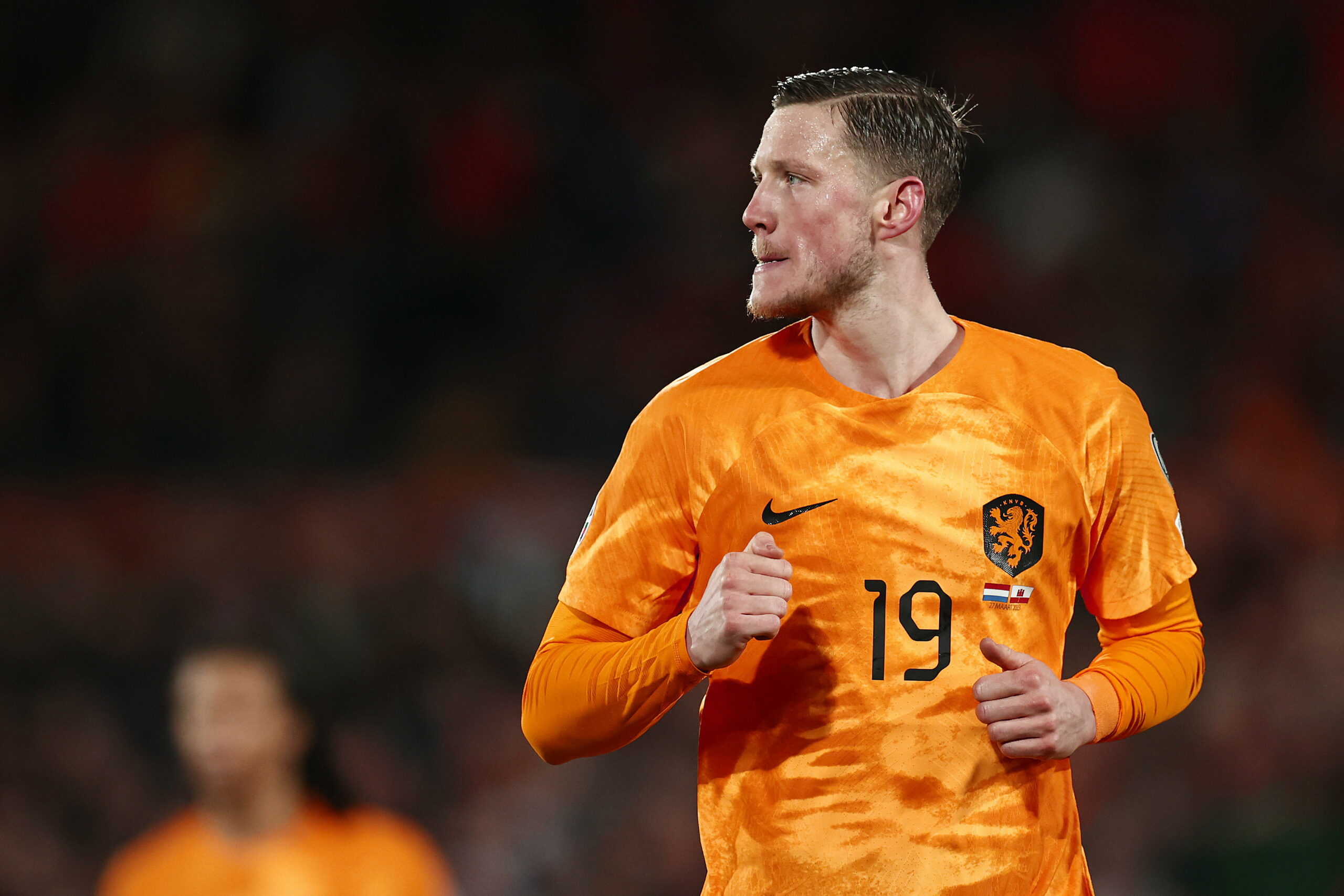 Wout Weghorst im Trikot der Niederländischen Nationalmannschaft