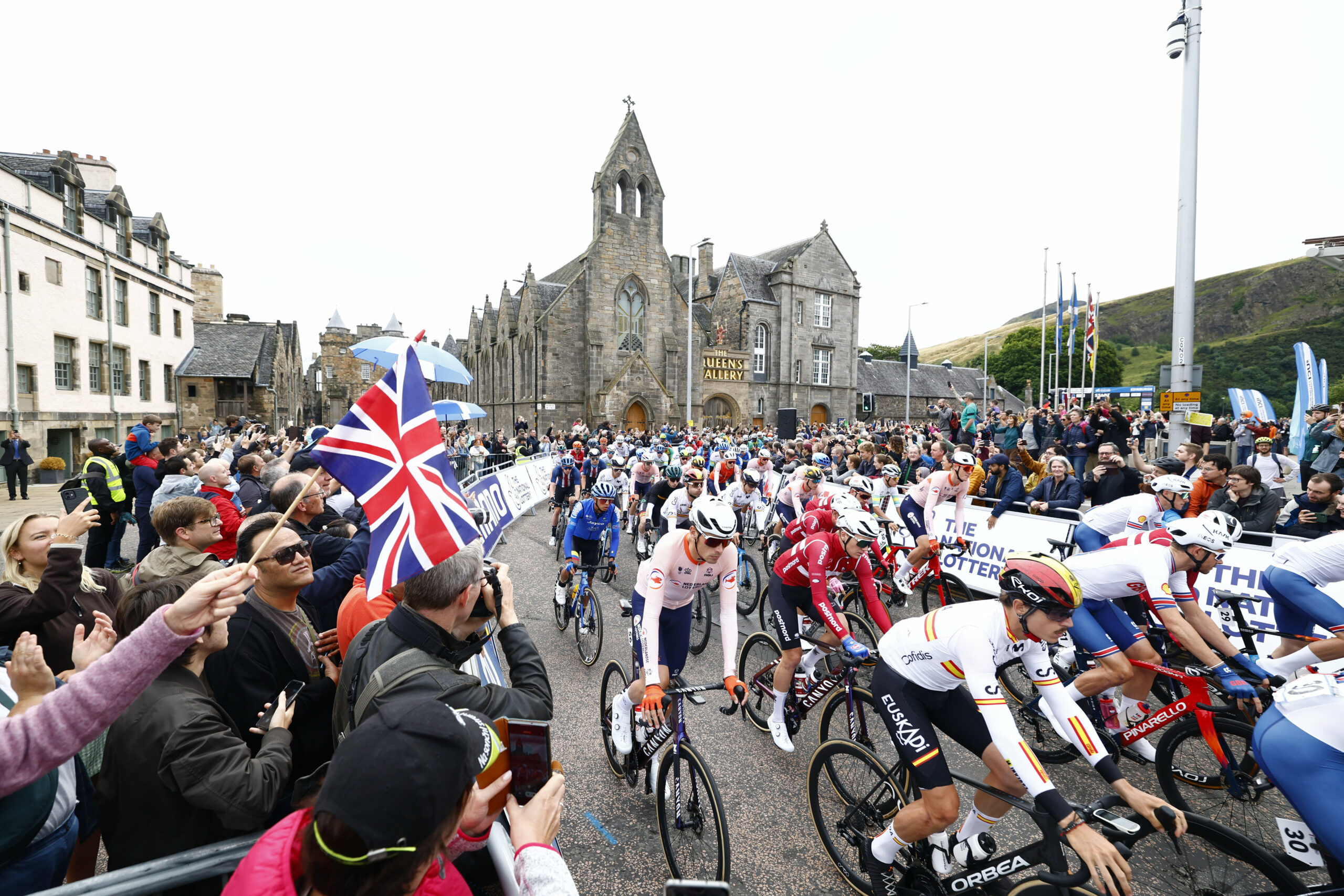 Straßenrennen der Radsport-WM in Glasgow