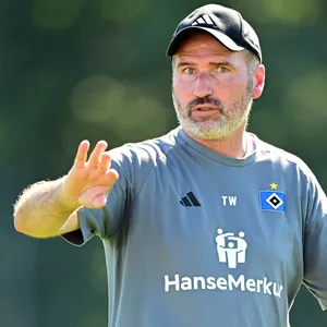 Tim Walter beim HSV