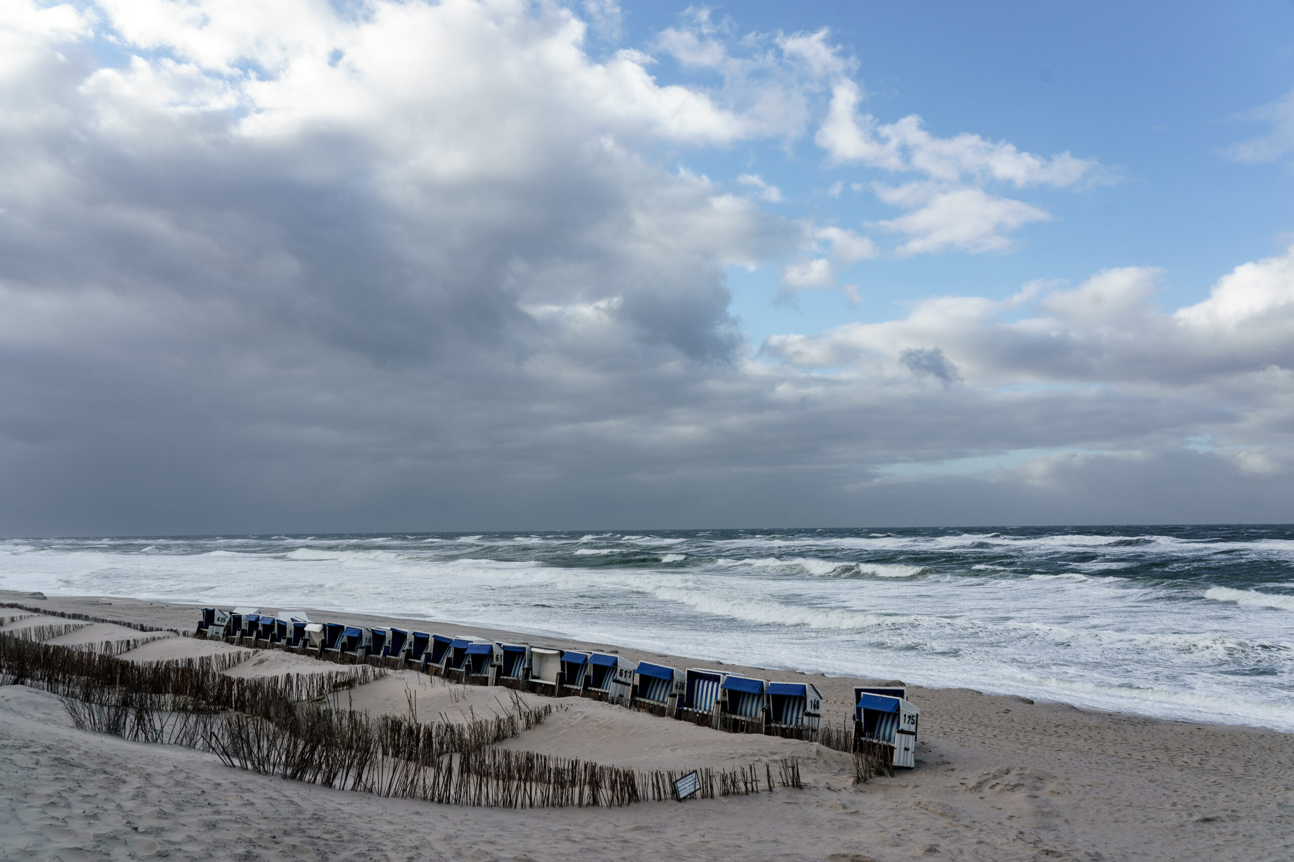Der Strand von Rantum (Archivbild). Dort verunglückte ein 65-Jähriger am Dienstag.