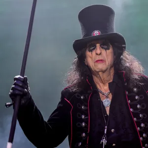 US-Rocksänger Alice Cooper tritt im Cubierta de Leganés in Madrid auf. (Archivbild)