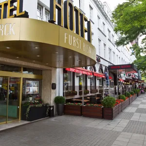 Das Hotel „Fürst Bismarck“ am Hauptbahnhof.