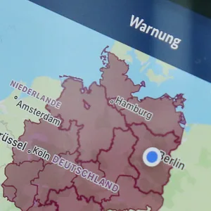 Handy-Meldung Warntag 2022