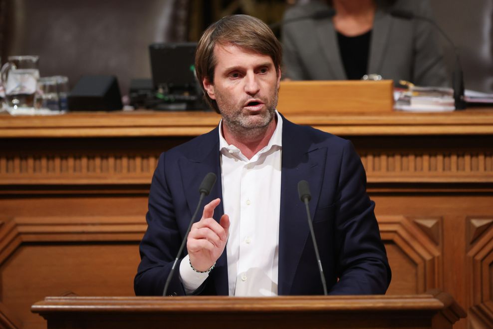 Dominik Lorenzen (Bündnis90/Die Grünen), Co-Fraktionsvorsitzender Bündnis90/Die Grünen in Hamburg.