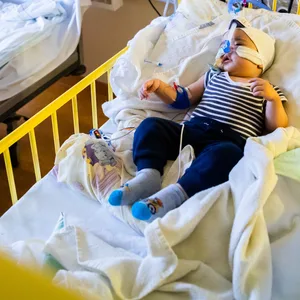 Besonders Kinder sind häufig von RSV betroffen.