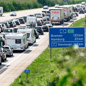 Auf der A1 drohen an diesem Wochenende Staus. Der Grund: eine Vollsperrung.