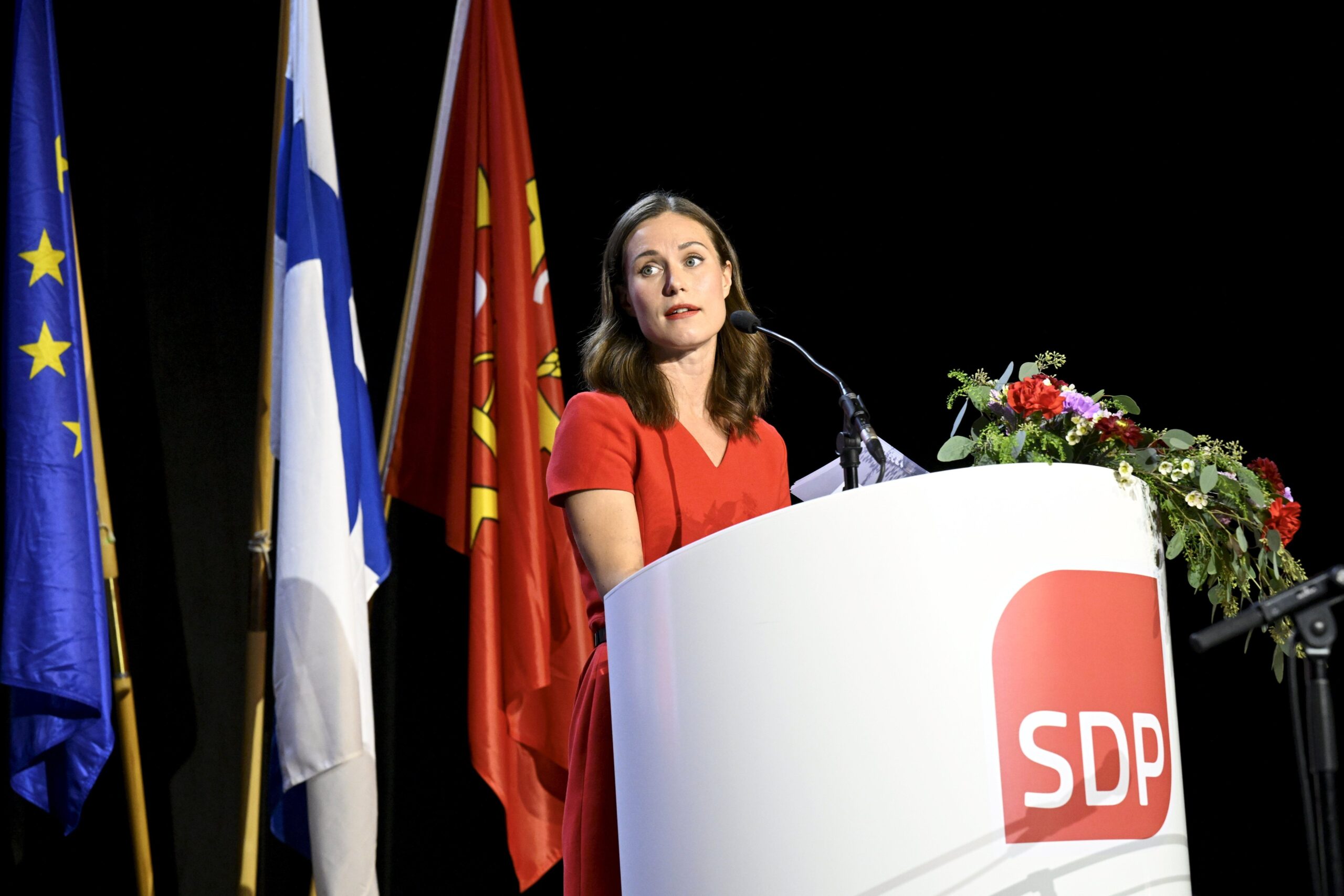 Sanna Marin ist als Vorsitzende der Sozialdemokratischen Partei Finnlands (SDP) zurückgetreten.
