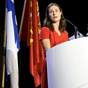 Sanna Marin ist als Vorsitzende der Sozialdemokratischen Partei Finnlands (SDP) zurückgetreten.