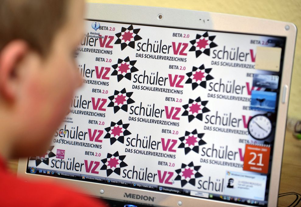 Das Schülerverzeichnis „Schüler VZ” wurde oft gegoogelt.