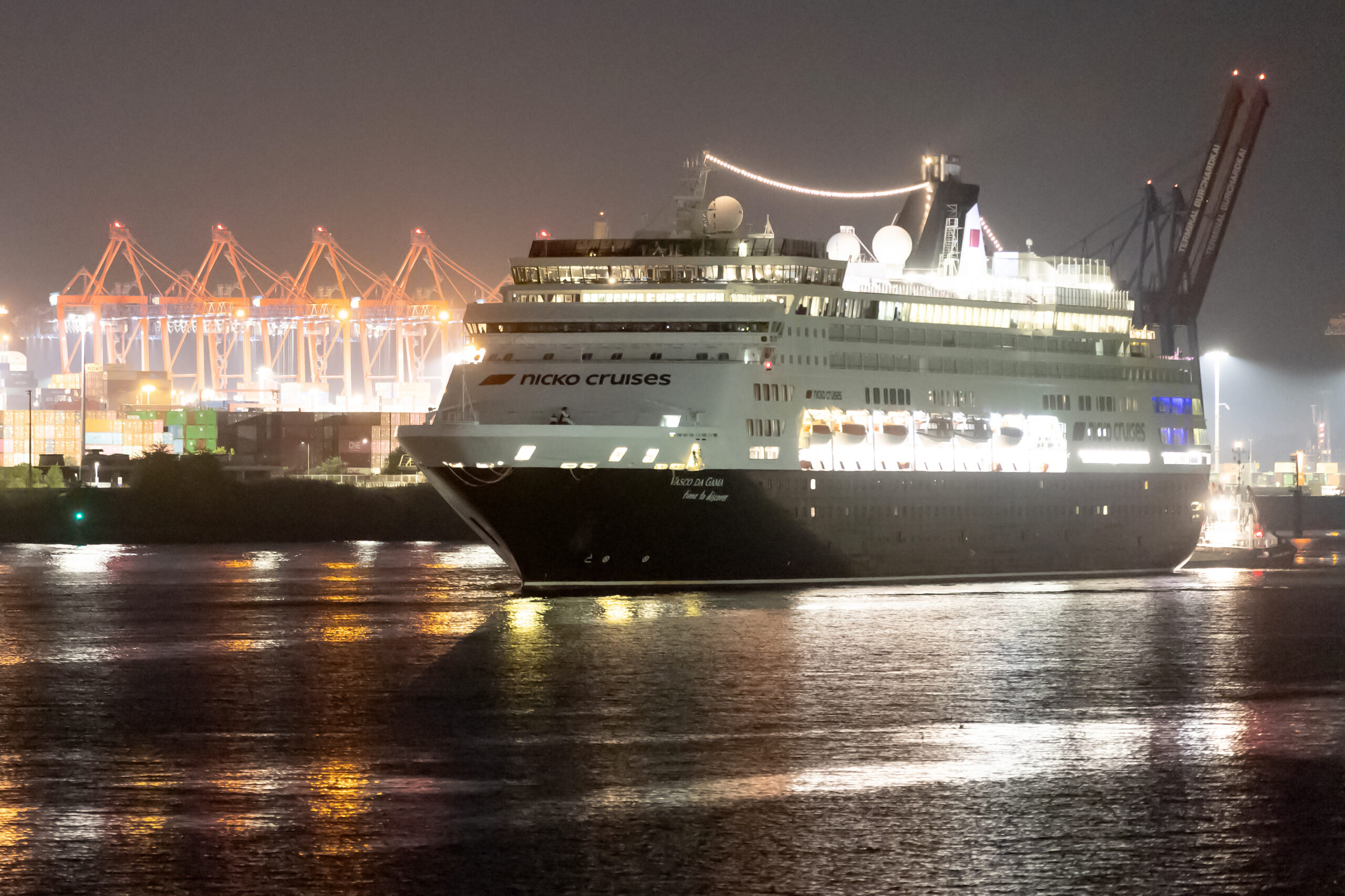 Die „Vasco da Gama“ ist eines von neun Kreuzfahrtschiffen, die in diesem Jahr für die Cruise Days in Hamburg zu Gast sind.