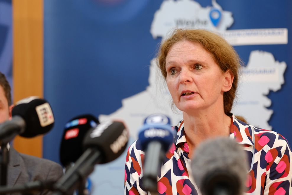 Leiterin der Mordkommission „Inliner“ Renate Meyer hat am Donnerstag bei einer Pressekonferenz neue Details zu den Ermittlungen bekanntgegeben.