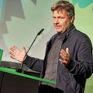 Bundeswirtschaftsminister Robert Habeck (Grüne).