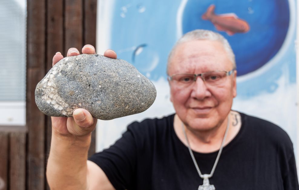 Hobby-Forscher findet seltenen versteinerten Seestern