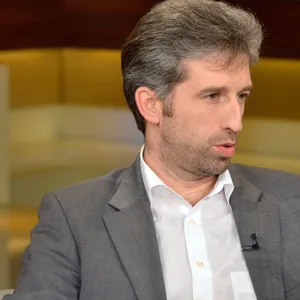 Boris Palmer als Gast in einer Talkshow.