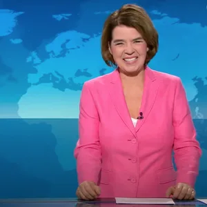 Susanne Daubner hatte in der Tagesschau einen Lachanfall.