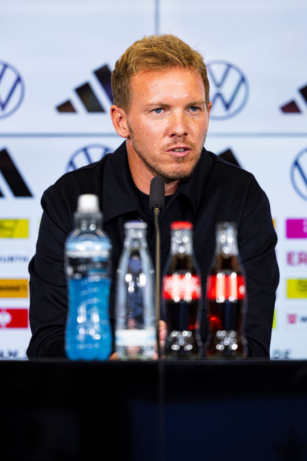 Julian Nagelsmann bei der Pressekonferenz