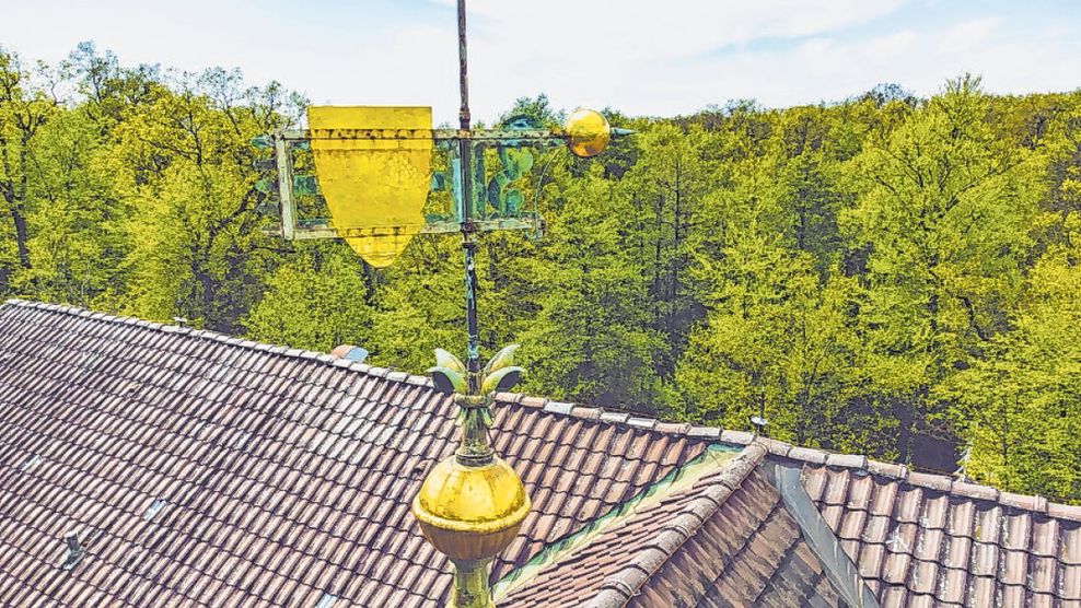 Wetterfahne Schloss Holdenstedt