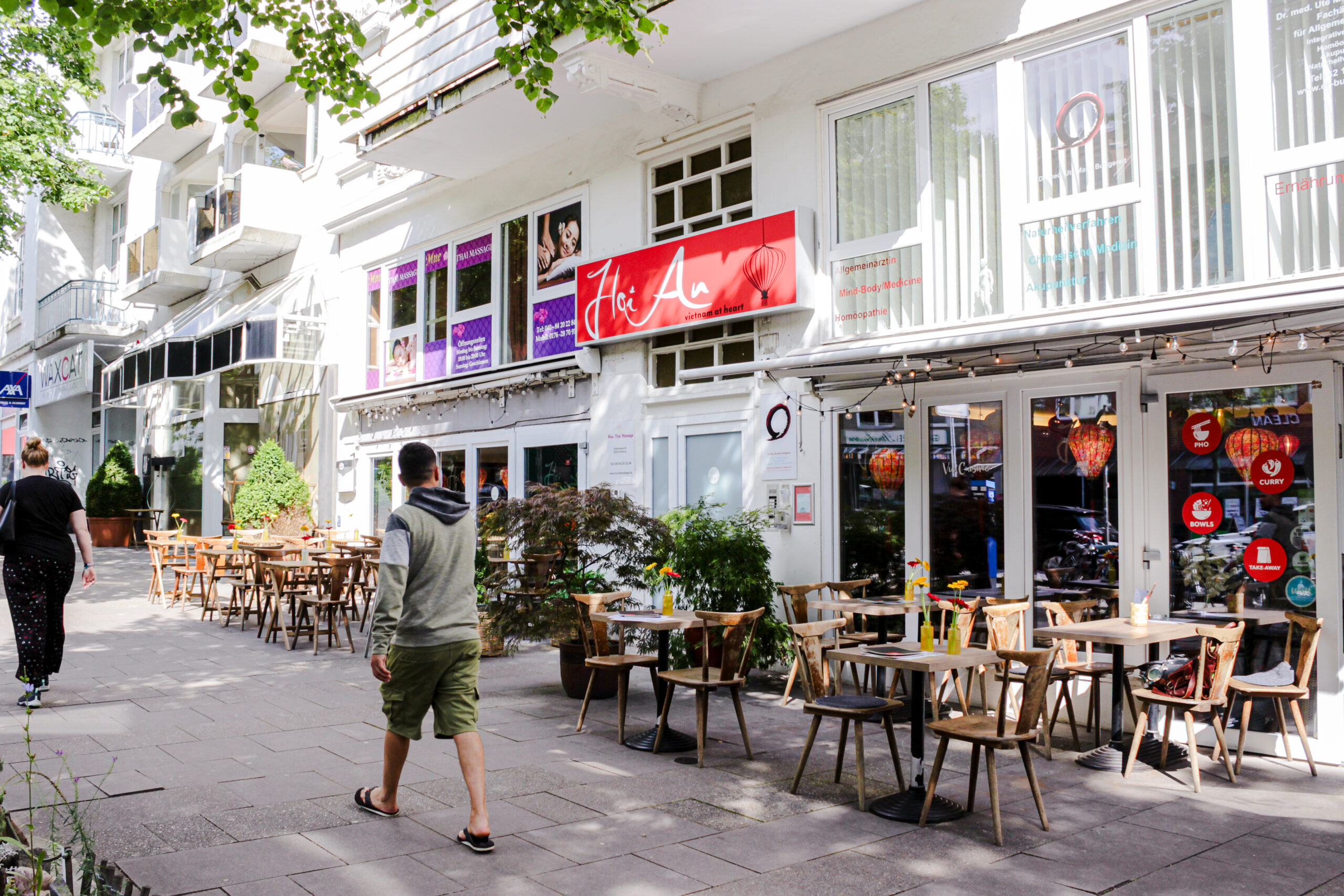 Die Lüftungsanlage des Restaurants „Hoi An“ sorgt in der Nachbarschaft für Ärger.