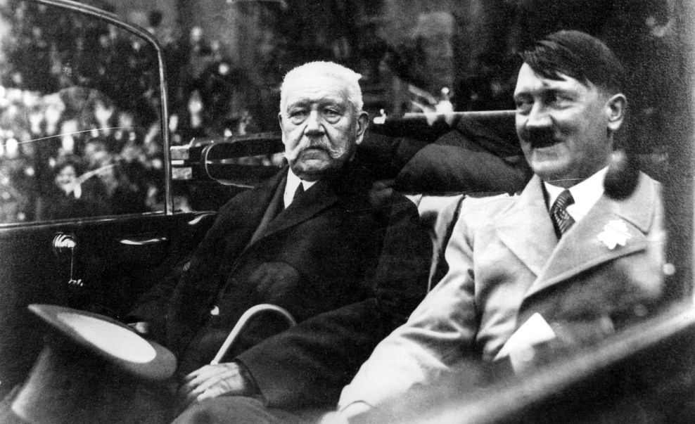 Hidenburg Hitler