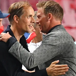 Tuchel umarmt Nagelsmann