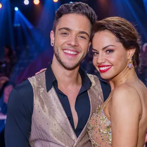 Lernten sich bei der RTL-Show „Lets Dance“ kennen: DSDS-Gewinner Luca Hänni und Tänzerin Christina Luft haben geheiratet. (Archivbild)