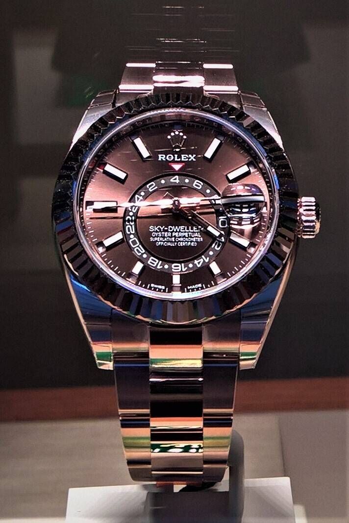 Die Marke „Rolex“ scheint bei den Kriminellen in Hamburg besonders beliebt zu sein – dieses Modell kostet weit über 20.000 Euro. (Archivbild)