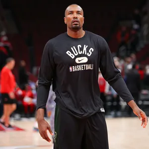 Serge Ibaka auf dem Basketballfeld