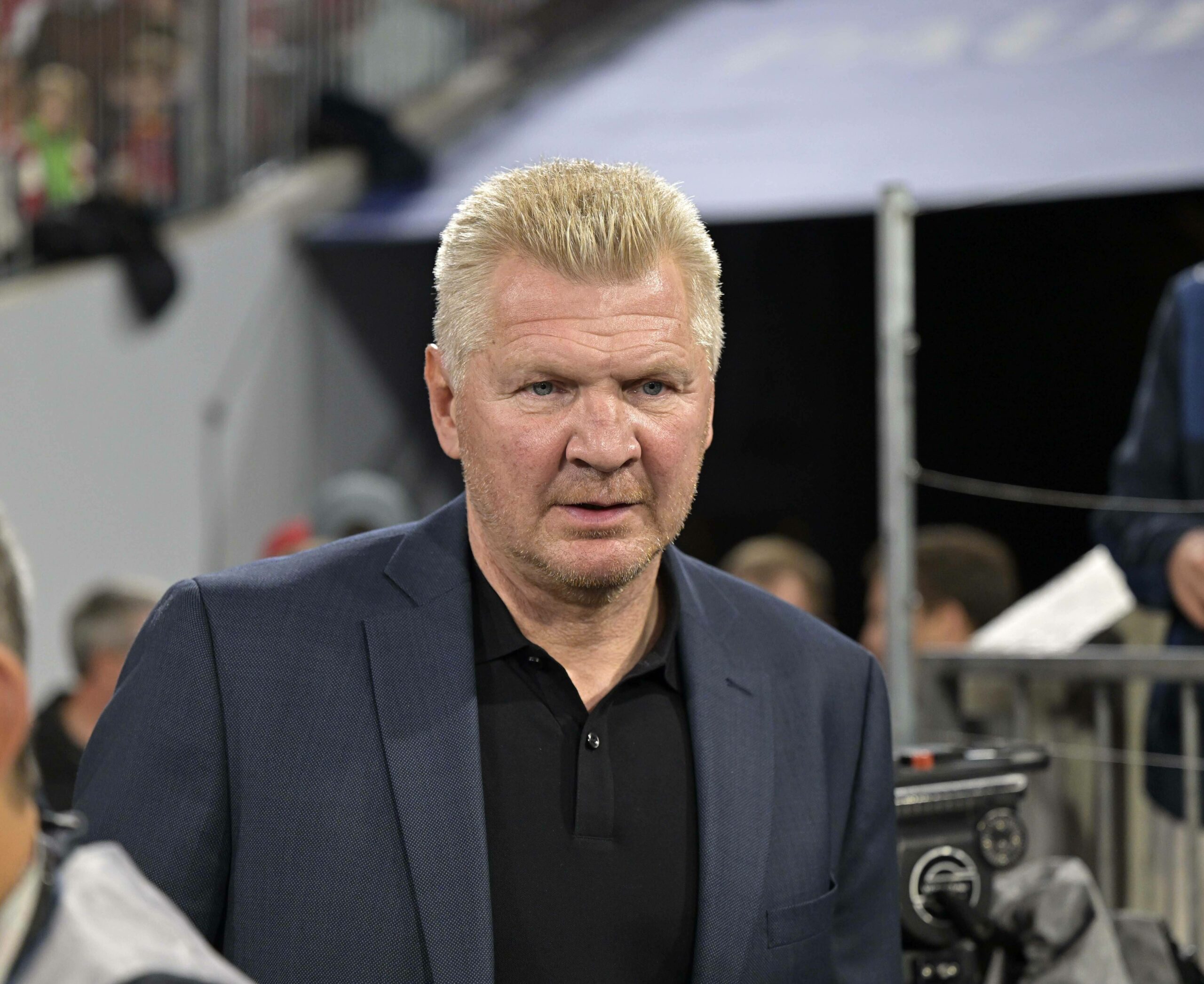 Stefan Effenberg in der Allianz-Arena