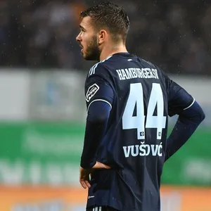 Mario Vušković im HSV-Trikot