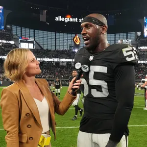 Chandler Jones von den Las Vegas Raiders im Interview
