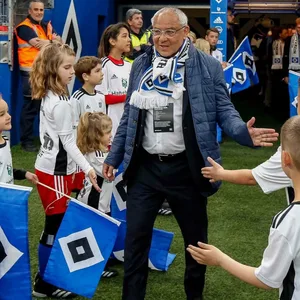 Felix Magath im HSV-Stadion