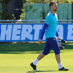 Marius Gersbeck beim Training